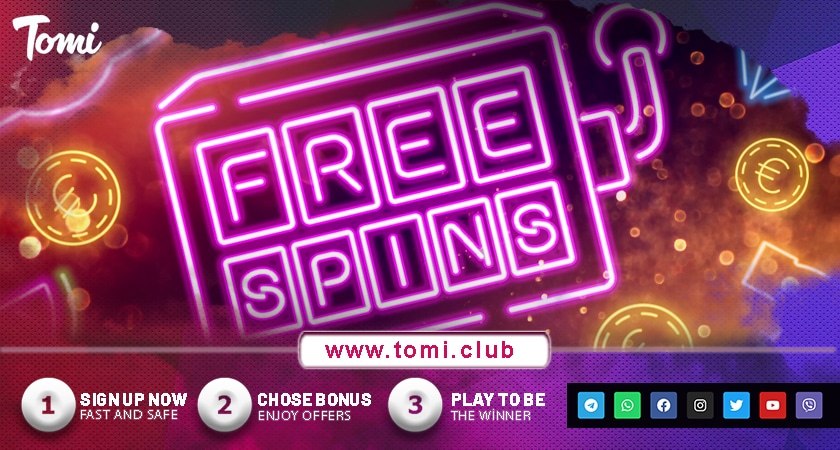 tomi club free bonus